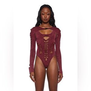 Poster Girl While I’m Young Bodysuit and Shrug Set